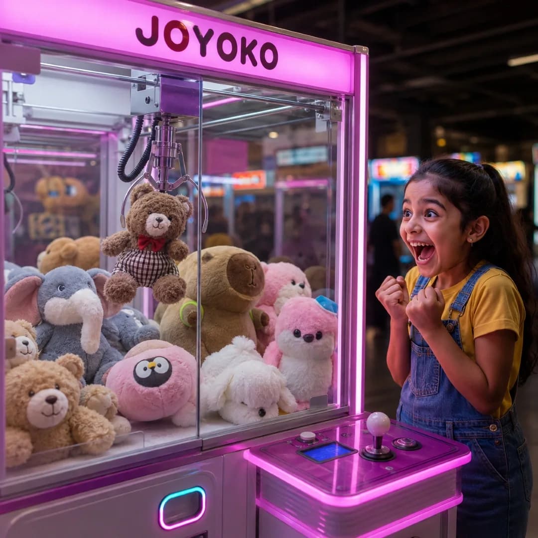 A Joyoko claw machine moment